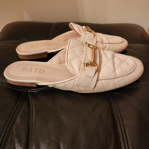 RAID Dency backless loafer / Mule in cream Size 38 - Picture 6 of 9
